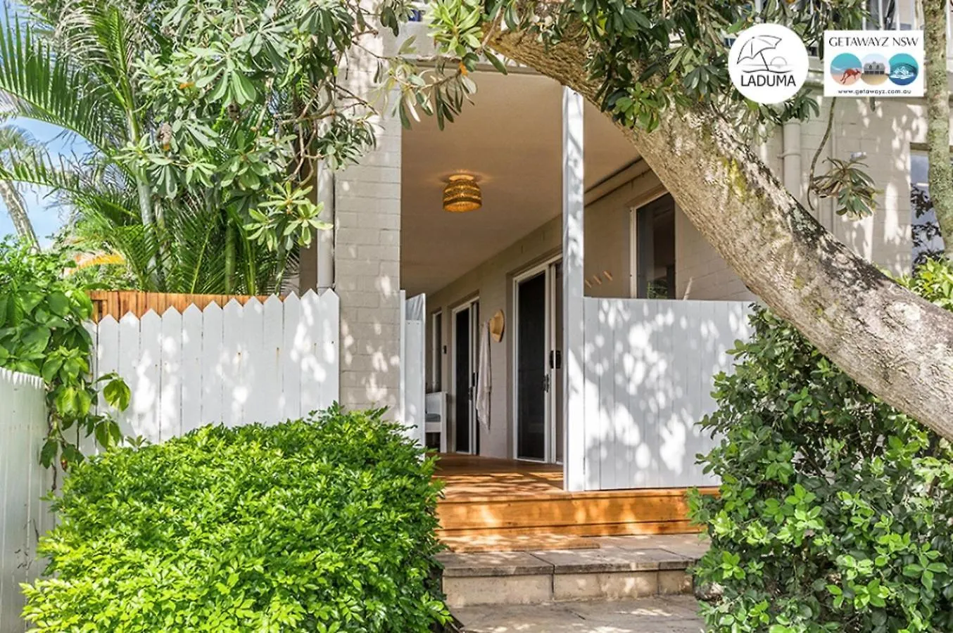 Laduma - 1 Minute Walk To Belongil Beach Byron Bay Apartment